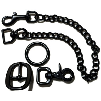 Black Finish Stainless Steel Hardware